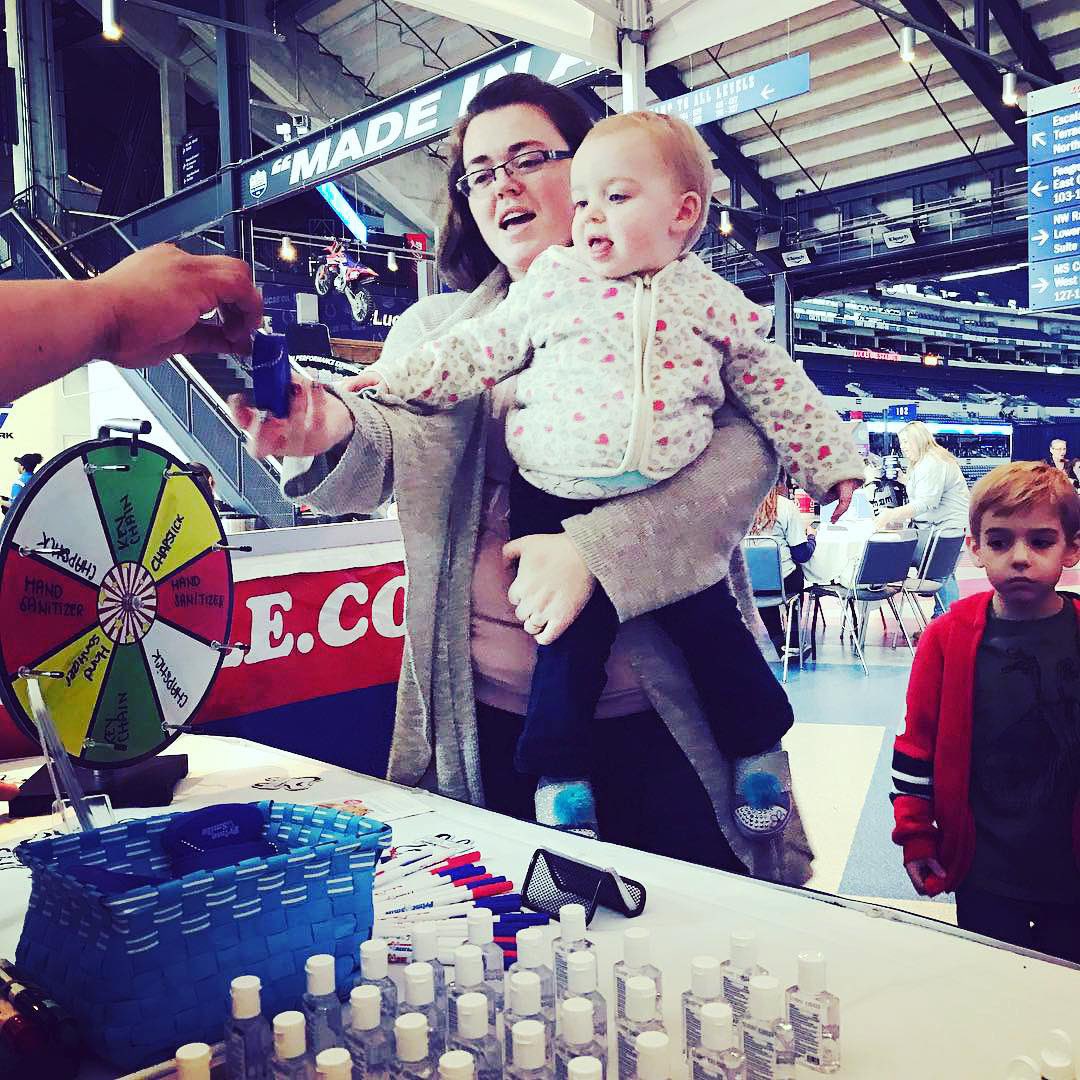 Prime_Smile's tweet photo. Here at the Bleed Blue Blood-Drive and Holiday Fest at Lucas Oil Stadium! Come get some PS Swag and throw the pigskin around! πππ #primesmile #indydentist #brushyourteeth #happyteeth https://t.co/mQfDhC8ZK3