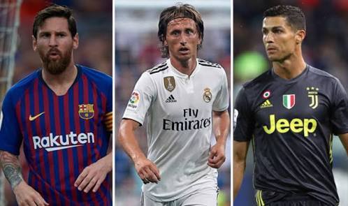 themgotalk's tweet photo. 2018 Ballon d’Or: Modric slams Ronaldo, Messi; names two best players in the world https://t.co/v3fye03107 https://t.co/UlfNzvdme5