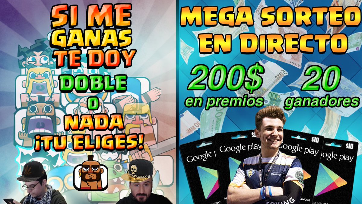 RevolAimar's tweet photo. 🛑SIGO EN DIRECTO🛑
💵SORTEO HOY EN DIRECTO 200 DOLARES / 20 GANADORES💵
#MorenoCup 4 Bracket 200€
✅Para participar
📌Suscribirse a mi canal Youtube RevolAimar
📌Seguir en Twitter @ReVoLAimaR @ApacheMoreno_32 
🔁Hacer RT y poner tu nombre del juego 
📹https://t.co/JrLSdklFel https://t.co/ShUhtsxuBB