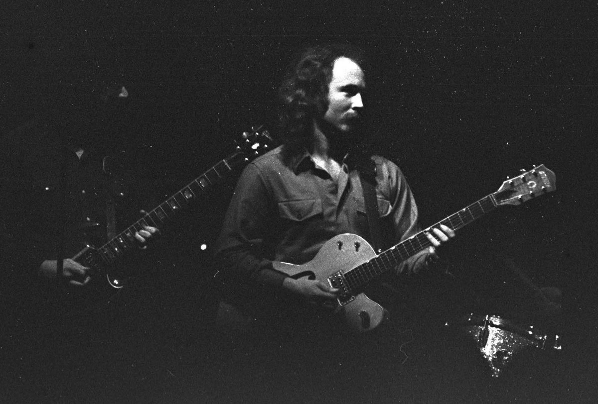 Today in 1970: <a href="/thedavidcrosby/">David Crosby</a> with Jerry Garcia, Phil Lesh, &amp; Mickey Hart at The Matrix, known as David &amp; the Dorks or Jerry &amp; the Jerks. Photos by Michael Parrish. Soundcheck rehearsal &amp; live set: themidnightcafe.org/2017/04/13/los…