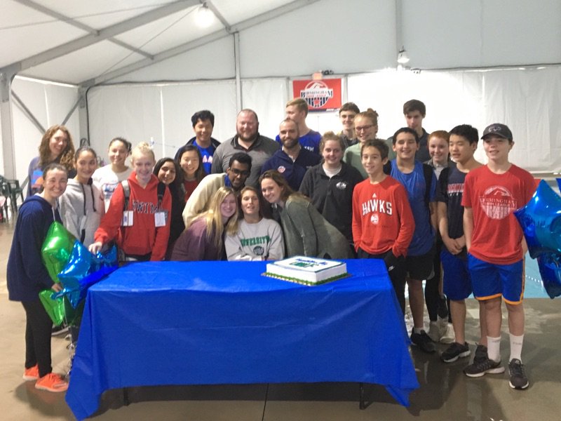 SwimBSL's tweet photo. Today was a great day for BSL as we celebrate Abby Williamson signing her letter to swim for @uwfswimdive . Congratulations Abby we are all very excited and proud! #swim4bsl #gobsl https://t.co/7lDdqO4yKk