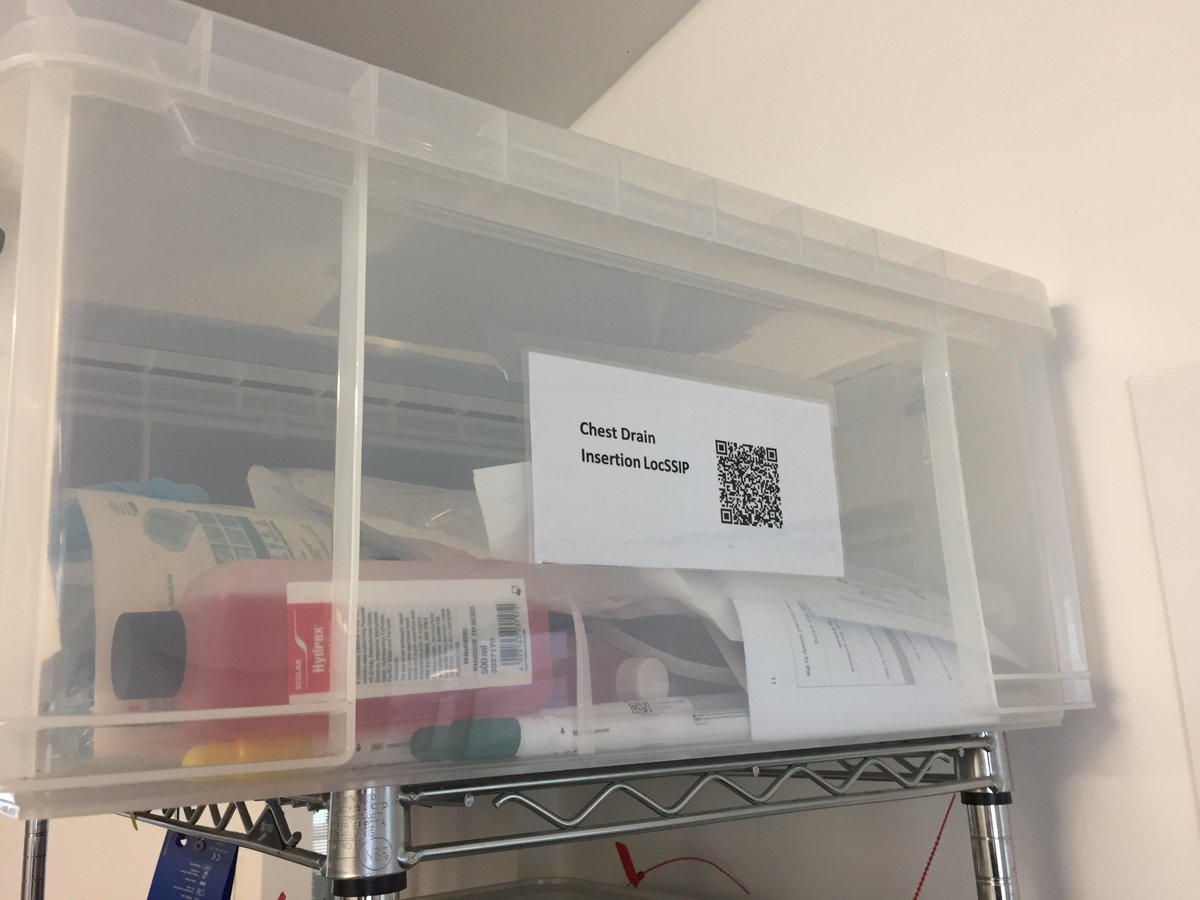NBT_ICU's tweet photo. #QRCode link to chest drain insertion #LocSSIP
Easy access to PDF version of form on your phone.. but fiddly to then print out on trust computer. Any suggestions? https://t.co/DZquKqEbm6