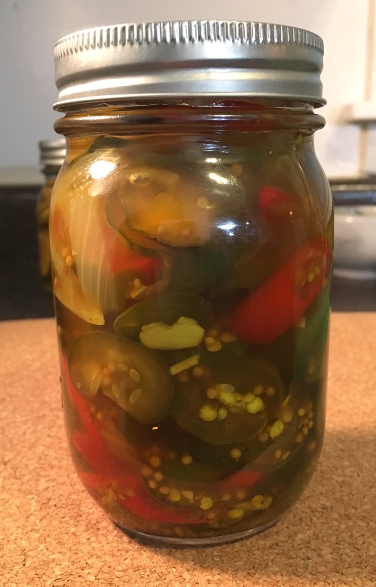 SoulsGround's tweet photo. In a bit of a #PICKLE #HomemadePickles #BreadnButterPickles #BreadnButterPeppers #spicypickles #fermentation #plantbasedfood #pickles #canningpickles #ChefAudy #SoulsGroundFoods https://t.co/RClwlttyif