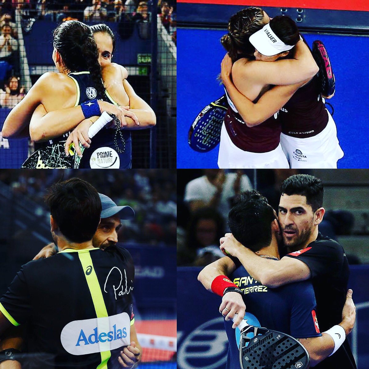 HelloPadel's tweet photo. WPT - #WptMasterFinal
👉🏻 Tomorrow-> woman’s final and men’s final both by #1 & #2
✅ Alejandra Salazar Marta Marrero Marrero vs. Mapi S. Alayeto Majo S. Alayeto
✅ Daniel Sanyo Gutierrez Maxi Sánchez Vs. Fernando Belasteguin Pablo Lima
#playpadel #hellopadel #padeleverywhere https://t.co/bKucx1mUDK