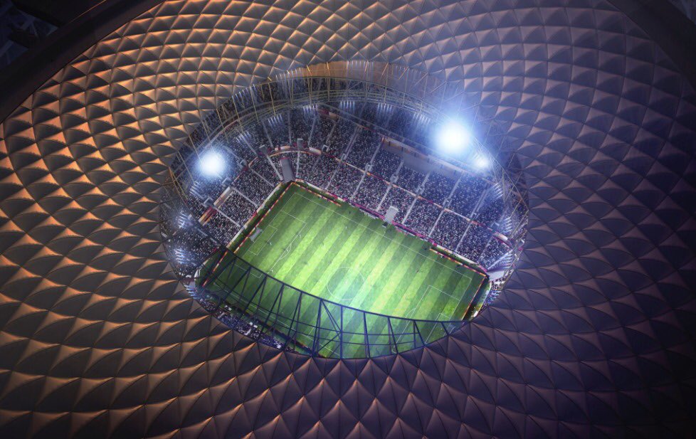 Here is the first look at the Lusail Stadium inspired by urban design and the tradition of Islamic styled architecture.

A place where millions of fans will gather for the Middle East’s first FIFA World Cup to see the very best compete for their place in history. #seeyouin2022