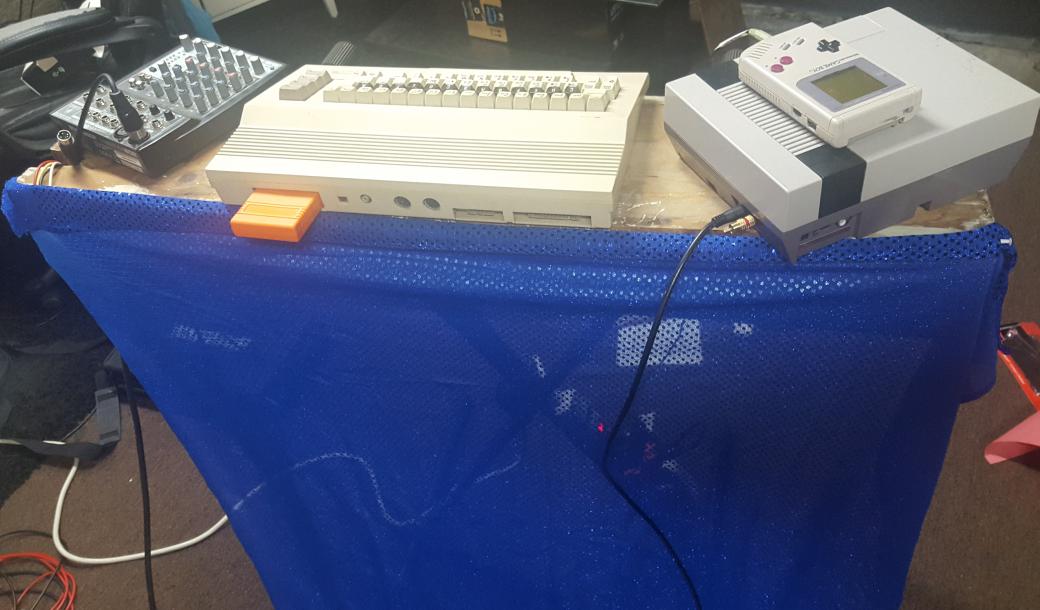 heavyw8bit's tweet photo. Setup for tonight's show https://t.co/1E3pqgKwpd