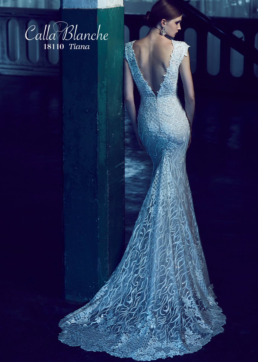 Give us all the sparkle and lace! The different layers of lace add so much dimension to the <a href="/CallaBlanche/">Calla Blanche</a> gown. Also, we love how small details can make a gown feel complete! To schedule an appointment please visit our website virginiasbridal.com or call 914.428.3957