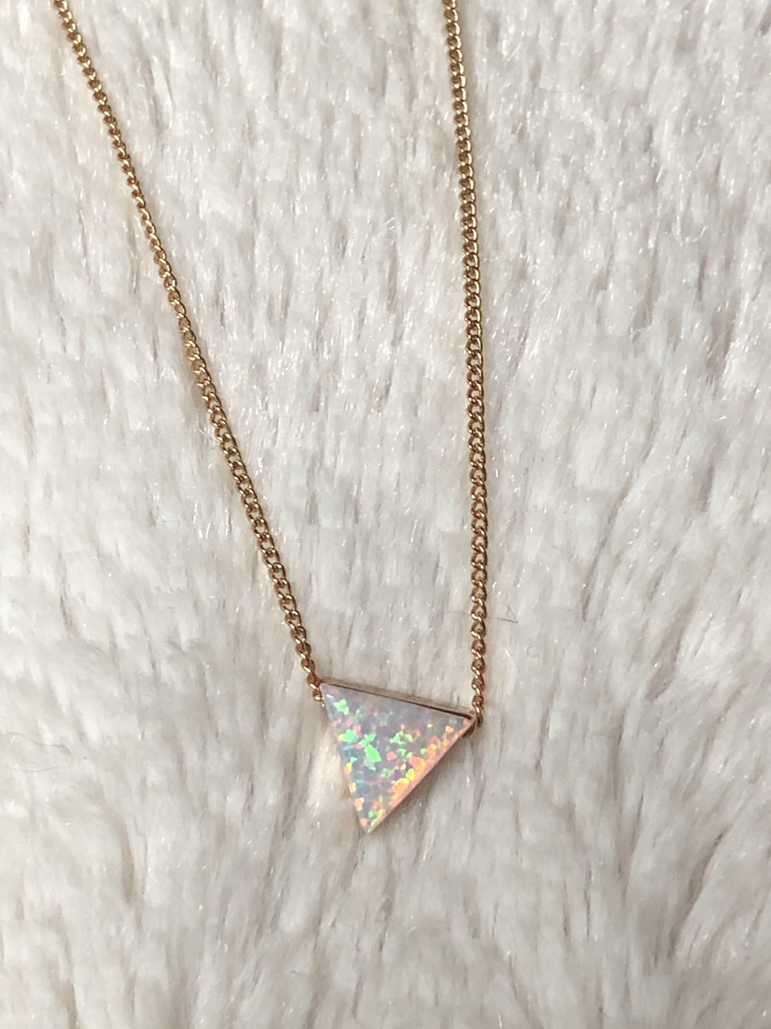 Crystal wolf necklace joey deals graceffa