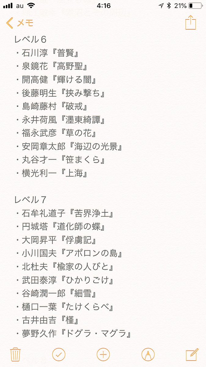 Gakio 死ぬまでに読みたい Gakioの独断と偏見による 難易度別おすすめ名作71選 日本文学編 読書好きと繋がりたい