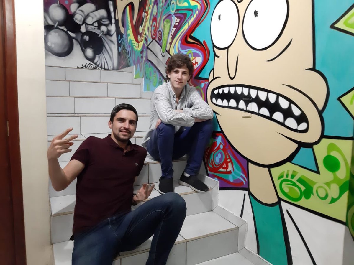 MadabeatsRec's tweet photo. Vertigo & Audiophonic at Mada Studio #Vertigo #audiophonic #madabeats #madastudio #psychedelic #trance #rickmortyb https://t.co/6bxYPMnmSn