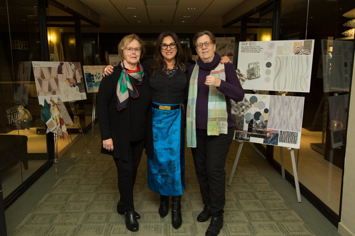 NYITiDesign's tweet image. ID Students compete in the Kravet Design Challenge. We have some winners! #designstudents #interiordesign #kravet #nyitdidthat