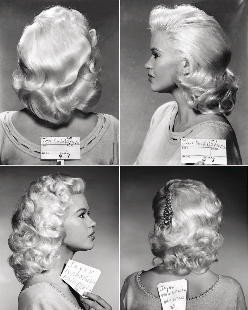 jayne mansfield for a screen test, 1957