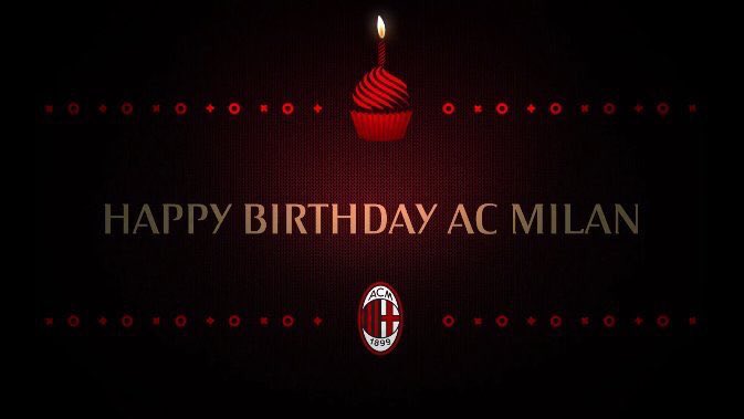 Happy birthday <a href="/acmilan/">AC Milan</a> !!