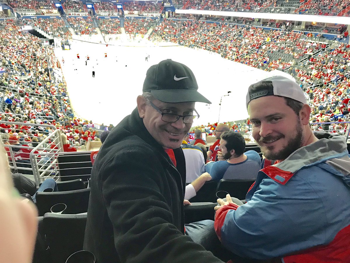 davidmer's tweet photo. Sometimes, when you’re a dad, you hang out with your son. It’s what you do #allcaps #caps https://t.co/geaYiDmjTz