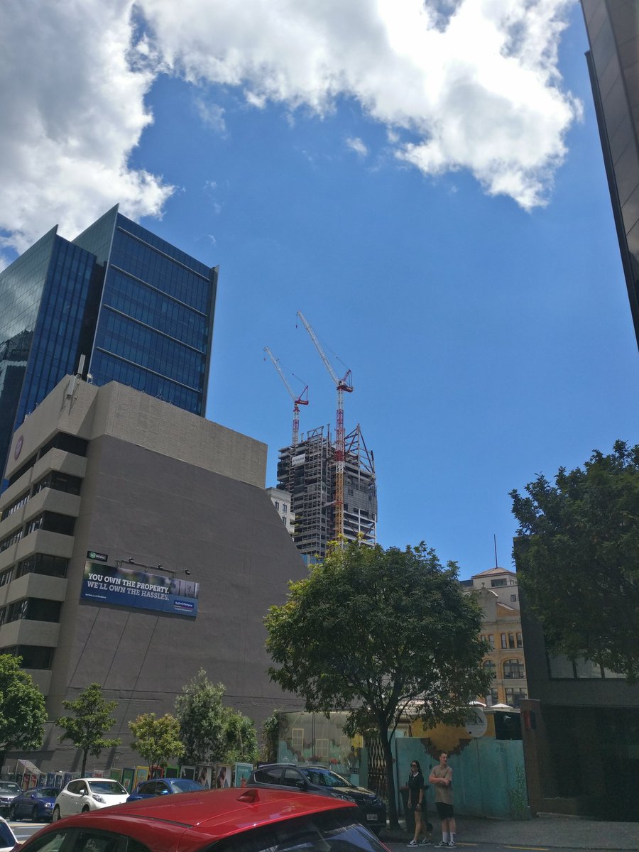 AKLUrbanDev's tweet photo. Commercial Bay standing out https://t.co/jSmrUjBQ8A
