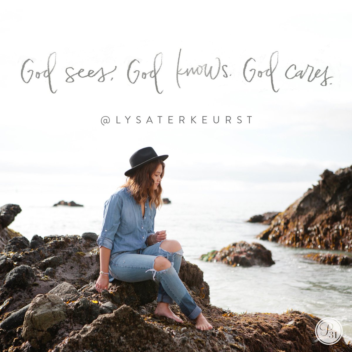 Rest assured, sweet friend. 

God sees you. 
God knows you. 
God cares for you. 
And nothing can ever separate you from His love. (Romans 8:38-39)