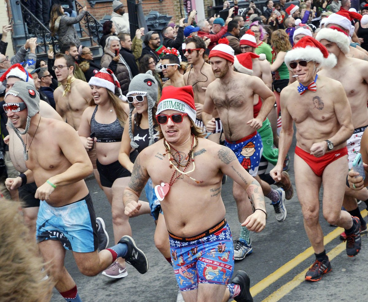 jcdannibale's tweet photo. The Albany Society for the Advancement of Philanthropy hosts the 13th Annual Santa Speedo Sprint to benefit the Albany Damien Center and the HIV/AIDS program at Albany Medical Center in Albany, NY.
                                                      -30- https://t.co/9XHdNHWjn8