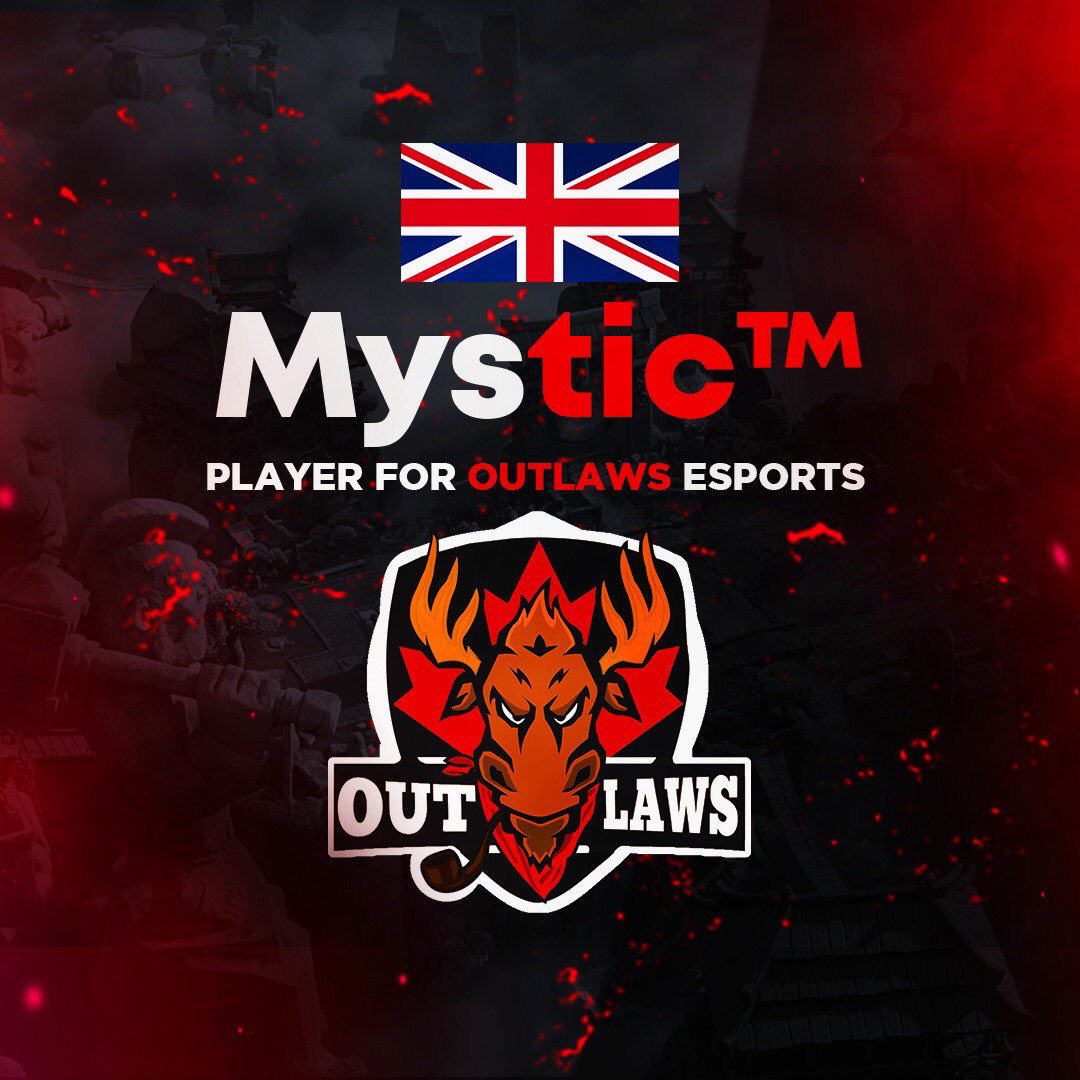 OutlawsEsports_'s tweet photo. @MysticlightCr another player joining our EU side of the organization please welcome Mysitc! #lookoutforus https://t.co/PGSVn8JzhR