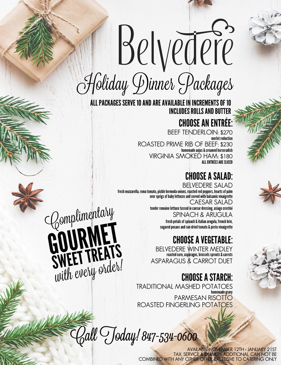 From one holiday to the next, we've got you covered! #holidayparty #chicagoeats
