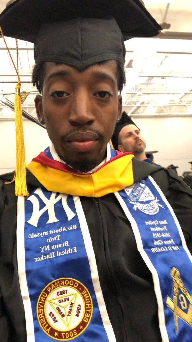 2face_1914's tweet image. M.S Information Assurance &amp;amp; Cybersecurity.  Need a security consultant ? Hire me 💰💻🤓 #FLTech Class of 2018. Mary Taught Me #PriceWentUp