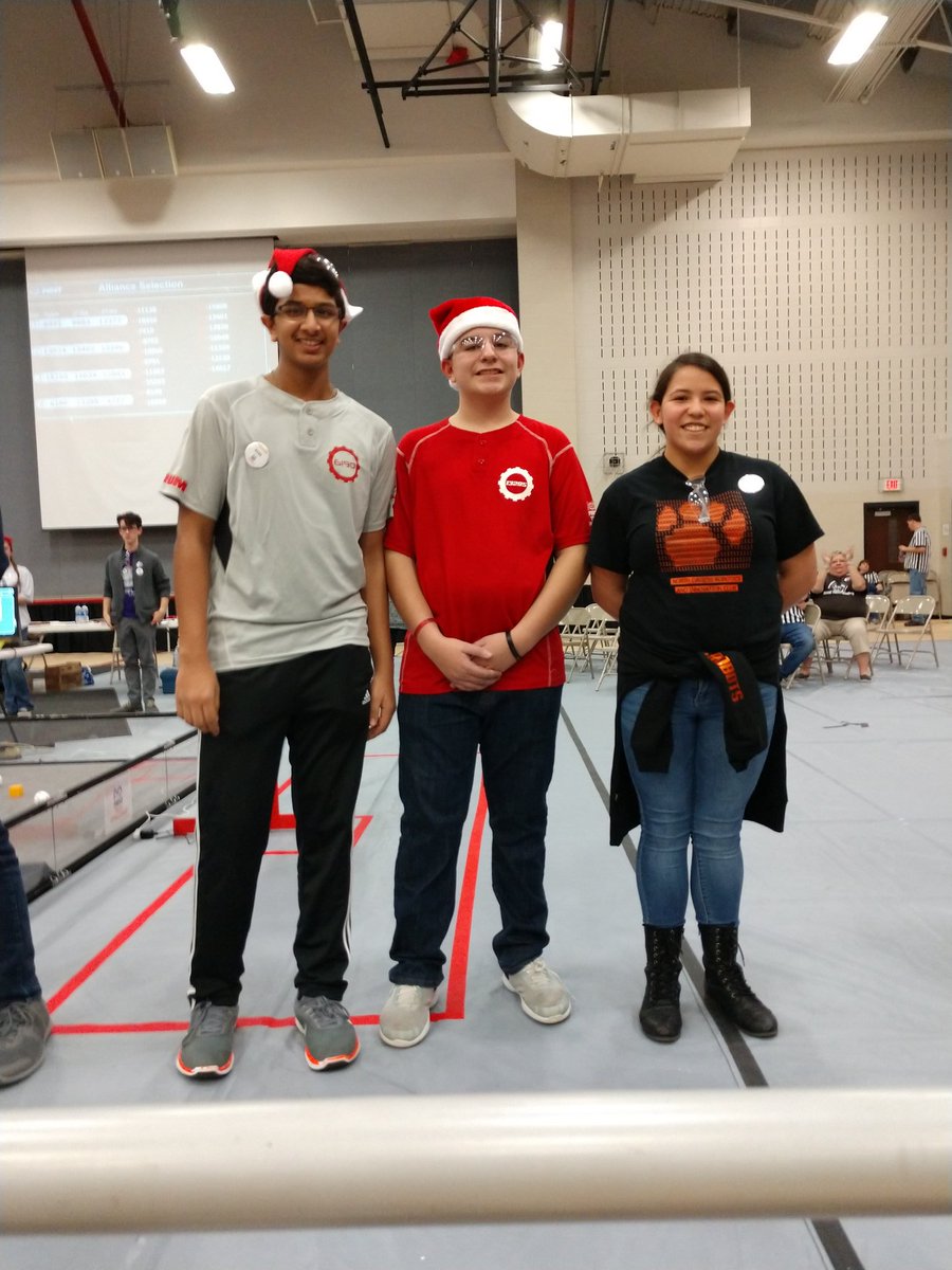 4th seed alliance
#indysouthftcqt #roverruckus #omgrobots 
@FTC_Indiana <a href="/FTCTeams/">FIRST Tech Challenge</a>