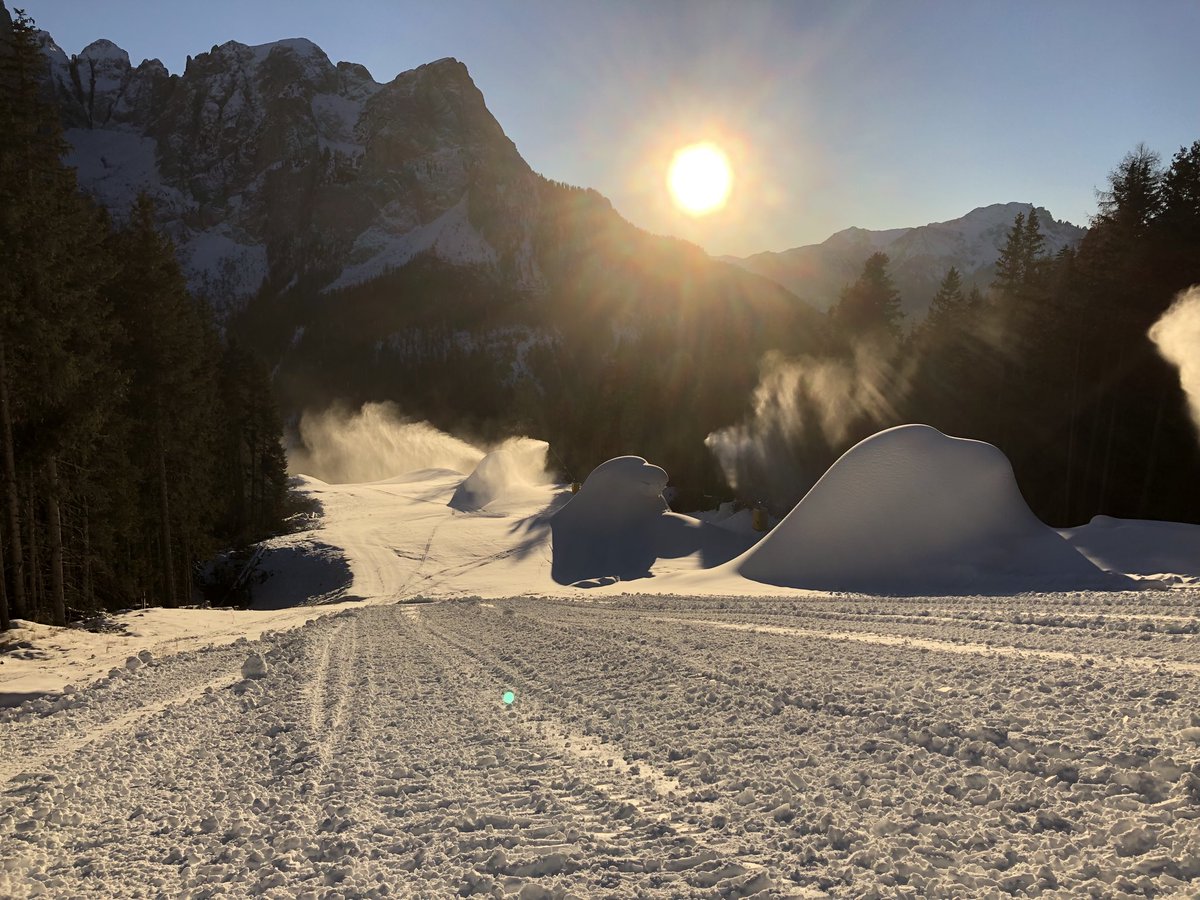 Pista Vulcano - Buffaure. Delfini o Monti di neve?😁