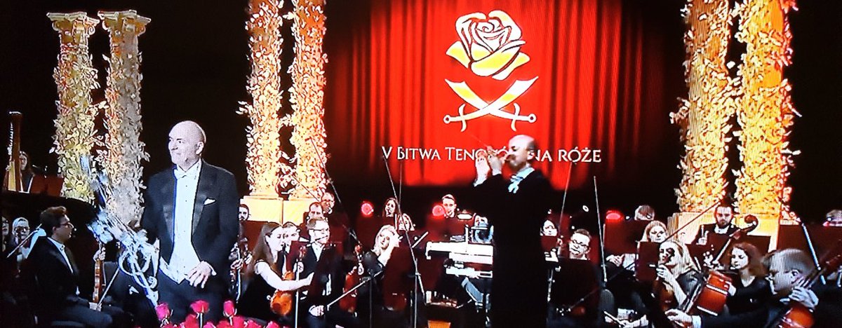V edycję koncertu #BitwaTenorówNaRóże wygrał #TomaszKuk solista z Opery Krakowskiej. #OperaKrakowska #Kraków 😉