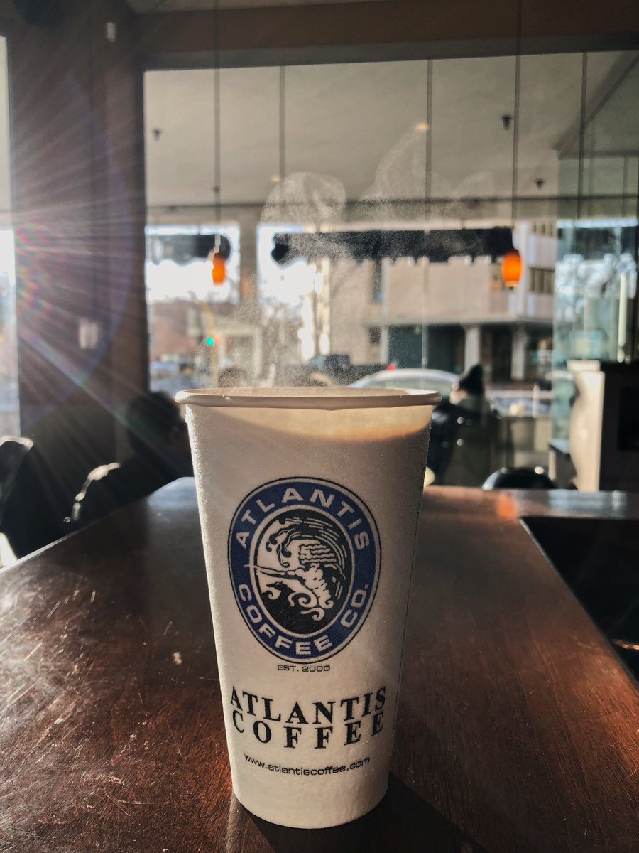 Sunshiny Saturday #FeelTheUrbanEnergy #AtlantisCoffee #Americano #CoffeeShop