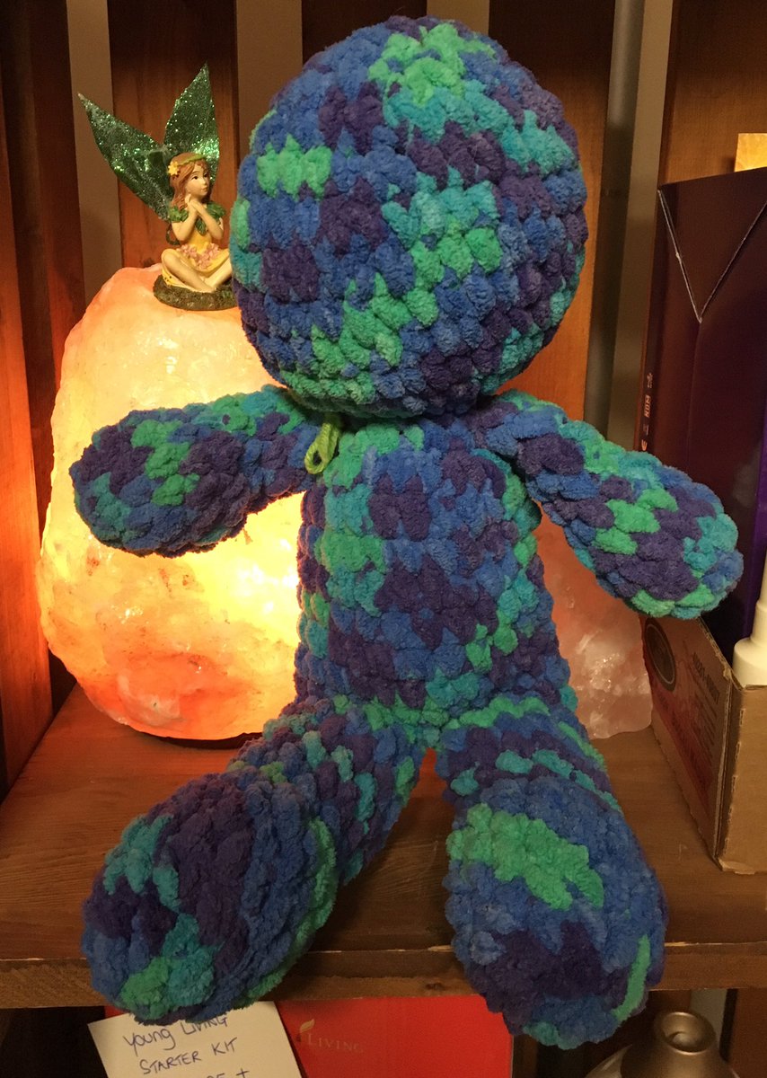 HazelTyson16's tweet photo. Reiki Infused Buddy waiting for his new forever home #reiki #reikicharged #Crochet #handmade #coldlakeab https://t.co/7jaBbOqvNy