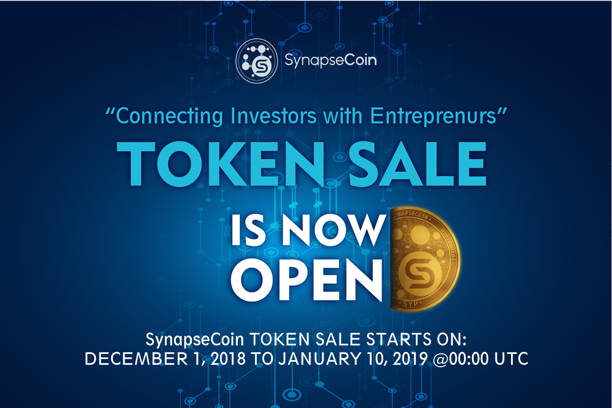 Synapsecoins's tweet photo. https://t.co/9e2pTZde9G
Offer of sale until January 10!
0.025 USD = 1 SYP
____________________
Participate in our bounty campaign and earn your SYP tokens here https://t.co/jEFXj0xoRu
Join our channel Telegram:
https://t.co/4nZhFtUzRs
#TokenSale #crowdfunding #SmartContractChain https://t.co/Oq9VtJEMJh