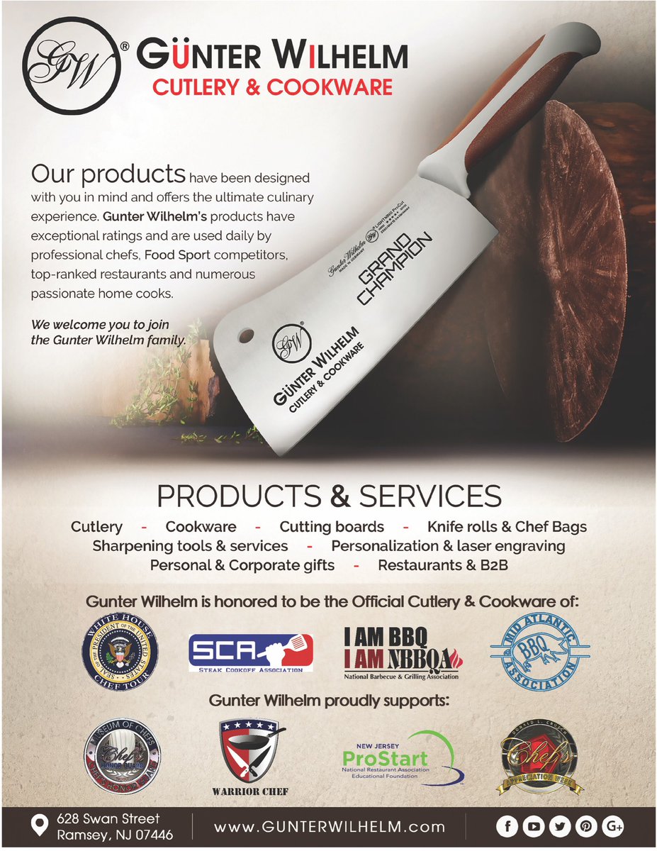 #ChefsAppreciationWeek Thanks <a href="/GunterWilhelm/">Gunter Wilhelm</a> for supporting <a href="/MuseumofChefs/">Museum of Chefs</a> <a href="/ChefsHonorGuard/">Chef's Honor Guard</a> and all chefs worldwide! 
Please join us next year in recognizing all #chefs worldwide during the annual 2019 Chefs Appreciation Week! We moved it over to every third week of September!