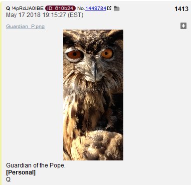 Who protects the "Pope"?What do they "Guard"?-TRUTH-?Who is Moloch?Follow their Symbols...."Guardians of the Galaxy" I think not!!! https://twitter.com/shadygrooove/status/1020462196390735872