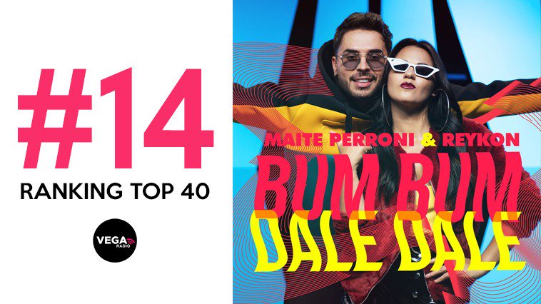 djmosquitoOK's tweet photo. ¿Te gusta el tema #BumBumDaleDale de @MaiteOficial  junto a @REYKON? 💃💘 ¡Entonces apurate a darle play a #RankingTop40 y escuchalo ahora mientras votas! 🙌➡ https://t.co/eIMorhWiHW https://t.co/eIK5HxQbMJ