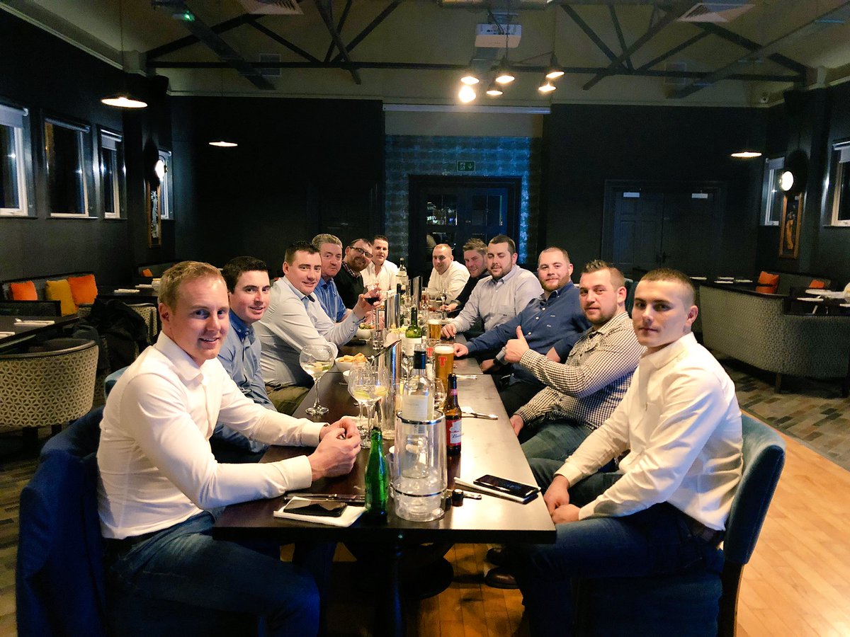 Some familiar faces for you all <a href="/McKnightDairy/">Mcknight Dairy Serv</a> Xmas party tonight <a href="/rockhillhouselk/">Rockhillhouse</a> winding down the busiest year ever (Apart from next year) 🐄 🎅🏼 🌲