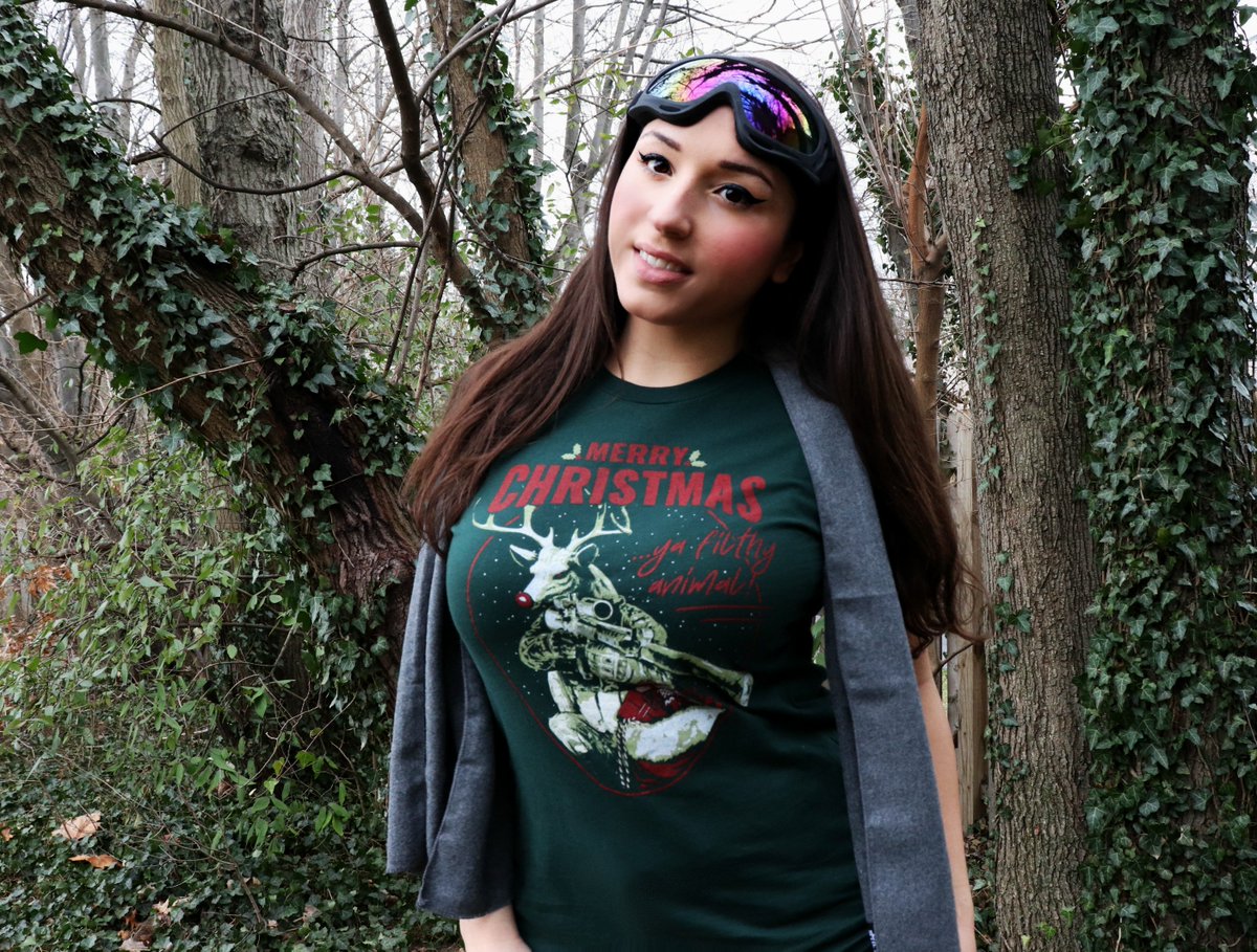 JuliaSteel88's tweet photo. Skip the ugly sweater this year with the new "Tactical Rudolph" shirt from @AlphaOutpost !! See this and more badass apparel at https://t.co/eIDUlEAzpg https://t.co/bfQSwmAJmJ