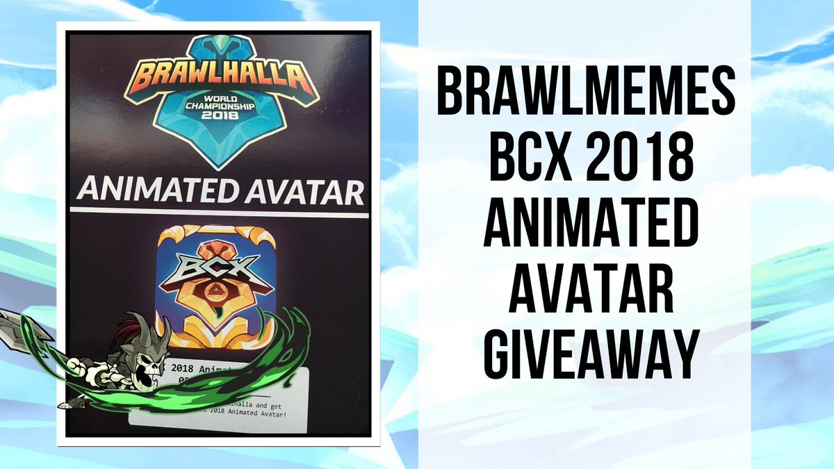 Alright, you picked it (＾▽＾)

BCX 2018 Animated Avatar Giveaway time! Ends Jan. 19. 

To Enter:
Follow <a href="/BrawlMemes/">🔨</a> and RT
Join our discord: discord.gg/9yY7wEA