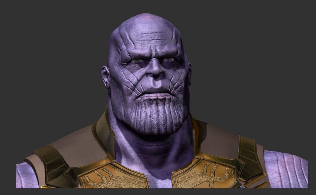 Another WIP of thanos 2.0 ......... had to update him as the old ones likeness wasn't on point!
#thanos #AvengersEndgame #AvengersInfinityWar #Marvel #comicfiesta2018 #ZBrush #3D #3Dart #3dmodeling #Sculpting #DXB #Render #hot #animation #GOTY #art #Skills