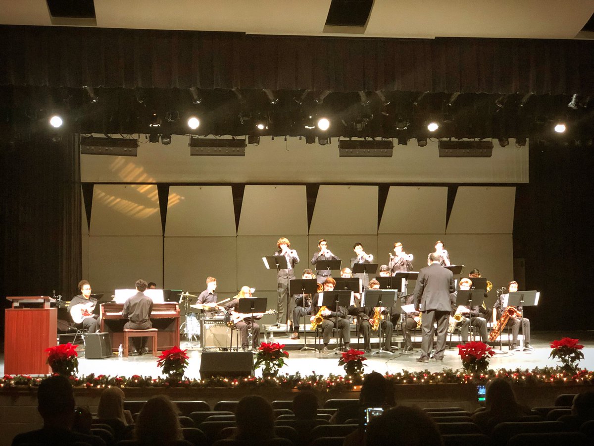 EVPatriotBand's tweet photo. #evpb members Taner, Christopher, and Sam crushing it in the @TMEA Region Jazz Ensemble!! https://t.co/CdTDkY5hXn