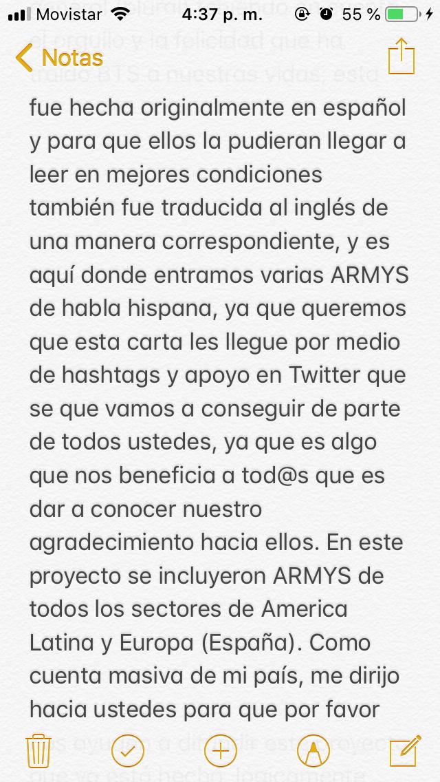 elguccikook's tweet photo. Nosotras podemos! #SpanishArmysSupportYou 
#WeAreThanksFulWithBTS
#ReadTheLetter https://t.co/xnLHi8mPRK