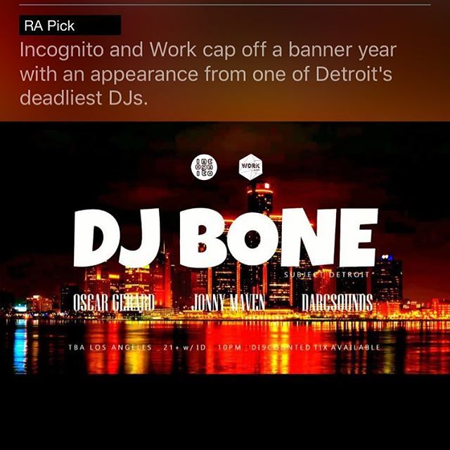ILUVINCOGNITO's tweet photo. Tonight is our last event in 2018 and we are going out with a bone at @iluvincognito and @workby6am #dancelikenooneknowsyou #iluvincognito #workby6am https://t.co/9xnF1JhSpq https://t.co/YsDsjIk4it