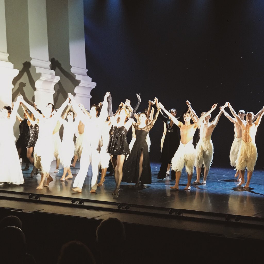 Absolutely phenomenal to see Swan Lake <a href="/Sadlers_Wells/">Sadler's Wells</a> this evening 10 years after seeing the original. 
Even more attitude and timely interpretation!