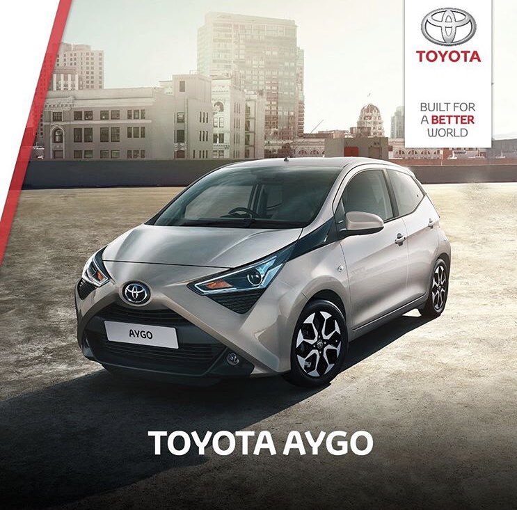 ToyotaSandyford's tweet photo. Why not stand out from the crowd in a Funky 191 Aygo .. #aygo #fun #lowapr #freeservicing #toyotafinancialservices T&C’s Apply @toyotaireland https://t.co/E24tEIt752