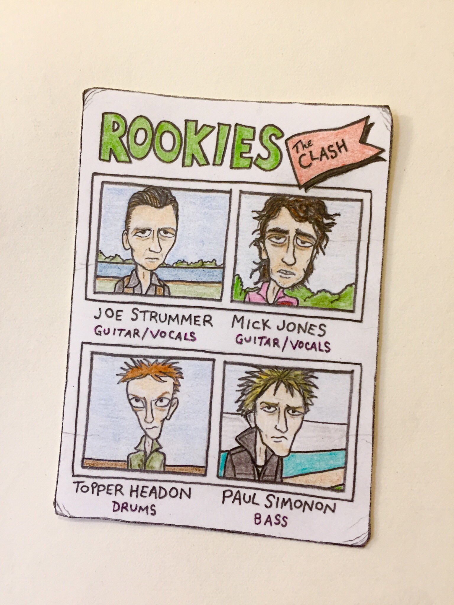 Wishing a happy 63rd birthday to Paul Simonon of the Clash! 