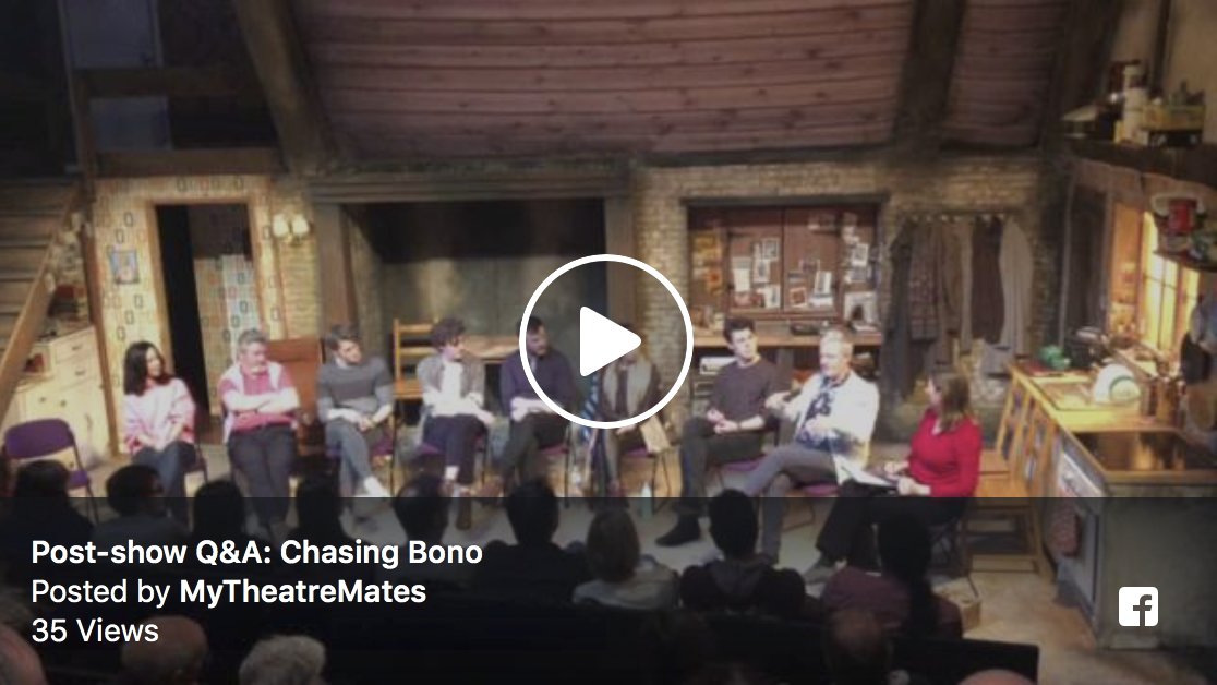 TerriPaddock's tweet photo. You can now watch the entire @ChasingBono post-show Q&amp;A (inc the full #IFoundGod performance) on Facebook here: https://t.co/etsmMMpRKO

With @neil_mccormick @SallyWood @NiallMcNamee @DonalFinn95 @ShanelORegan @Ciaran_Dowd @NiamhBracken2 &amp; Denis Conway. cc: @MyTheatreMates Pls RT https://t.co/AO6o11hbRg