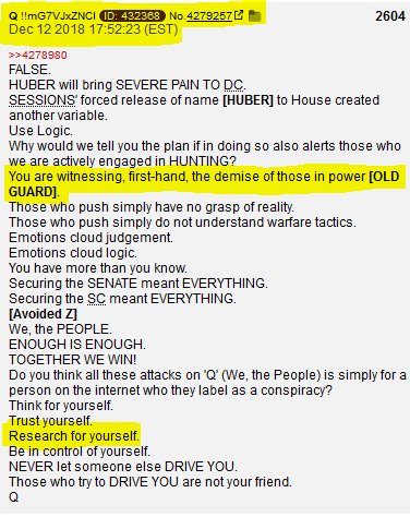 You are witnessing the systematic destruction of the "OLD GUARD""Enjoy the Show"!!ThanQ  #Patriots #QAnon  #QArmy  #WWG1WGA  #PatriotsUnited