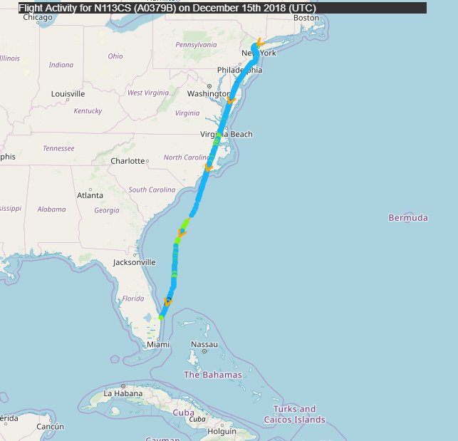 Stephen Schwarzman's (CEO of The Blackstone Group) N113CS 12/15/18 Teterboro-Palm BeachAlso in PB; Koch brothers' N265K (12/14/18 Lawrence, MA-PB) and Jeffrey Epstein's N212JE (12/14/18 US Virgin Islands-PB)"David Koch is in Epstein's Black Book" https://www.browardpalmbeach.com/news/david-koch-billionaire-tea-party-funder-is-in-jeffrey-epsteins-black-book-6451883