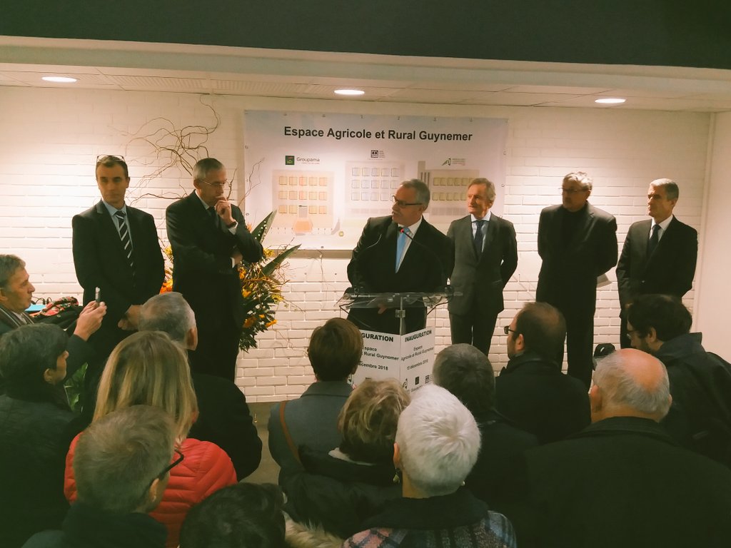 BlanchotJacques's tweet photo. Inauguration ce jour de l'espace agricole et rural Guynemer. Rénovation énergétique des bâtiments Msa Chambre d'agriculture et de @GroupamaPVL Yonne. En présence de Monsieur le  @Prefet89. #mutualisme #agriculture https://t.co/qLHbK5tK2q