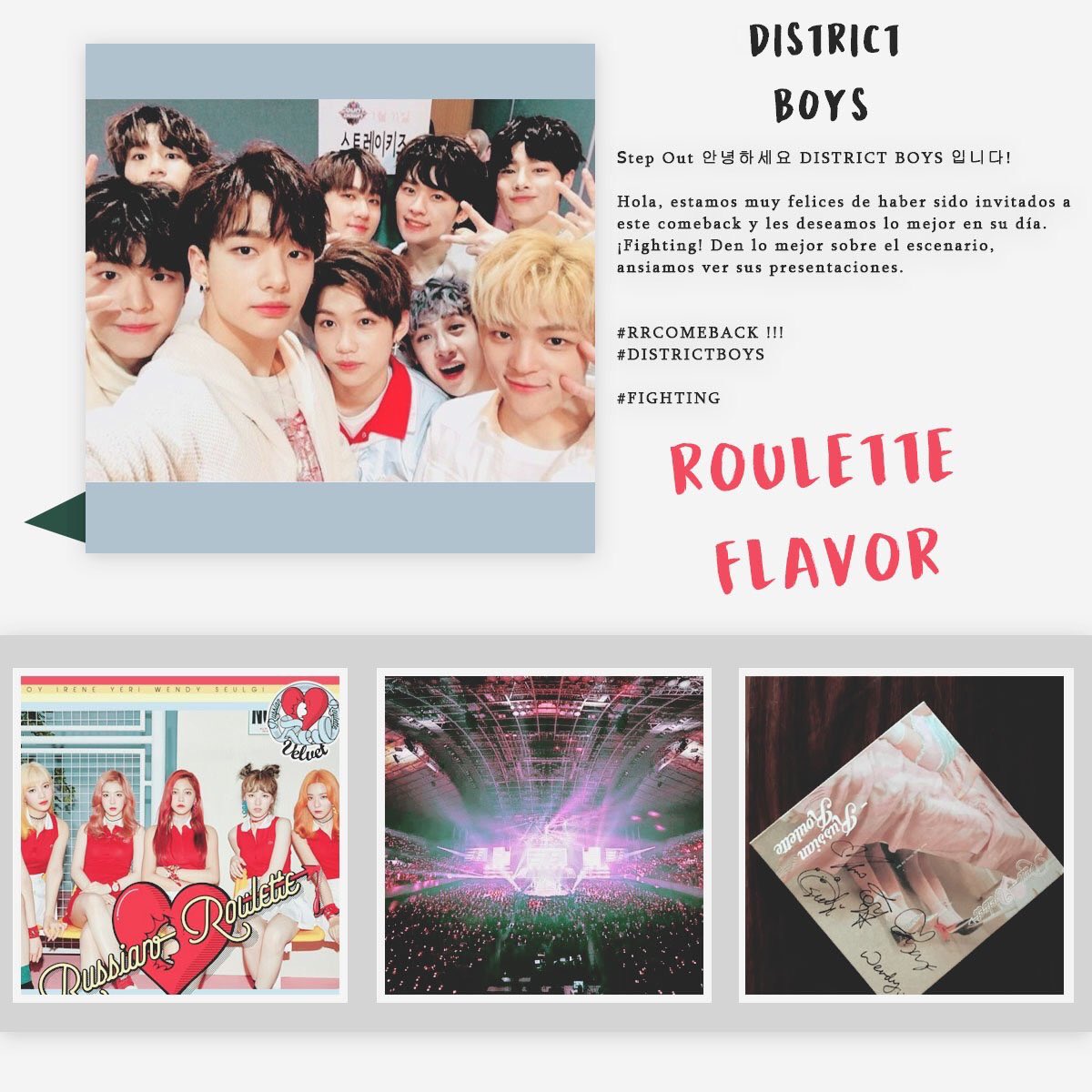 DISTRICTBOYSTW's tweet photo. #RRCOMEBACK ┊15.12.18

(( · 𝑺𝒕𝒆𝒑 𝑶𝒖𝒕 안녕하세요 𝑫𝑰𝑺𝑻𝑹𝑰𝑪𝑻 𝑩𝑶𝒀𝑺 입니다! https://t.co/bvt6YxlyfM
