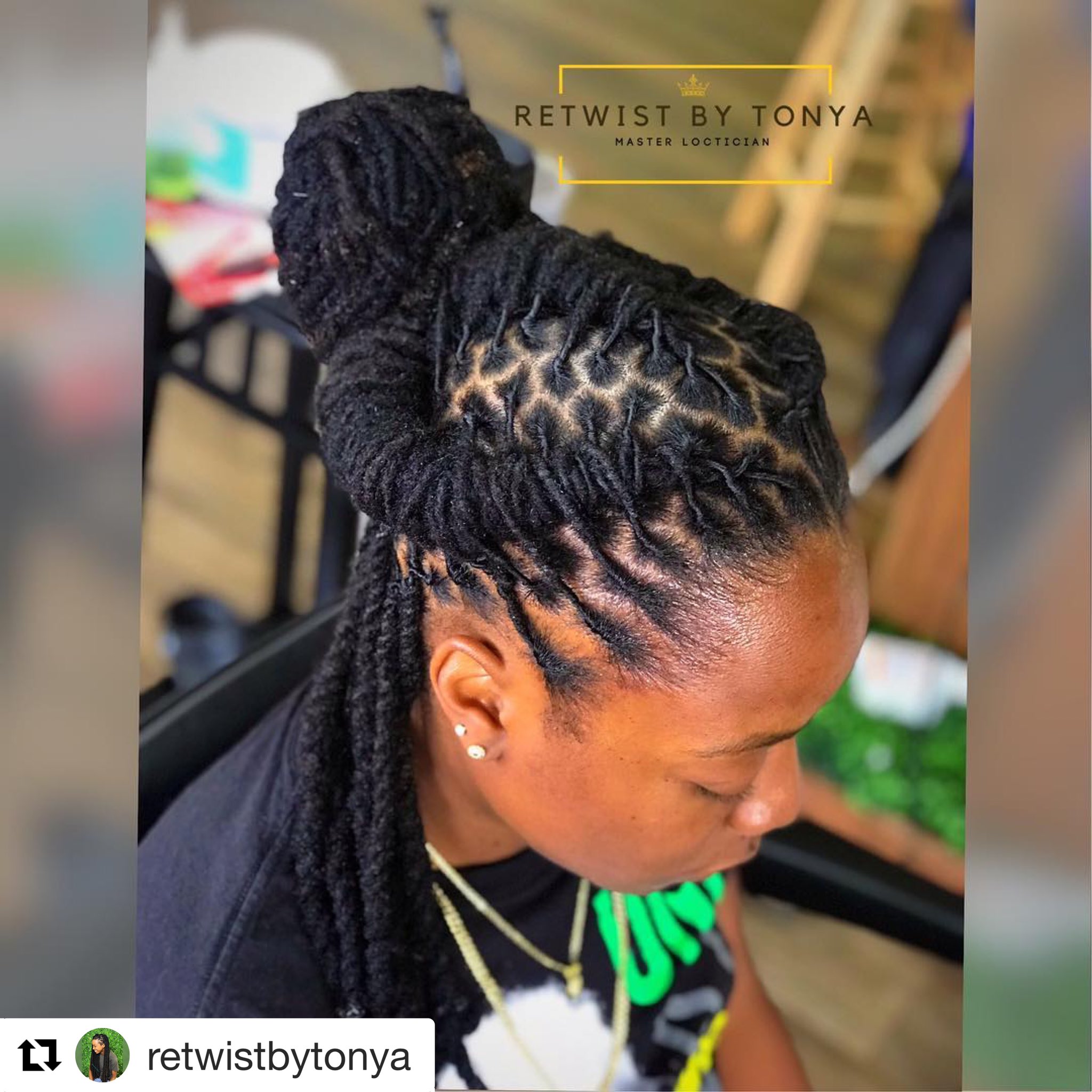 How to two-strand twist locs 🤩 #locs #retwist #dreads #loctician #flo, Retwist Dreadlocks