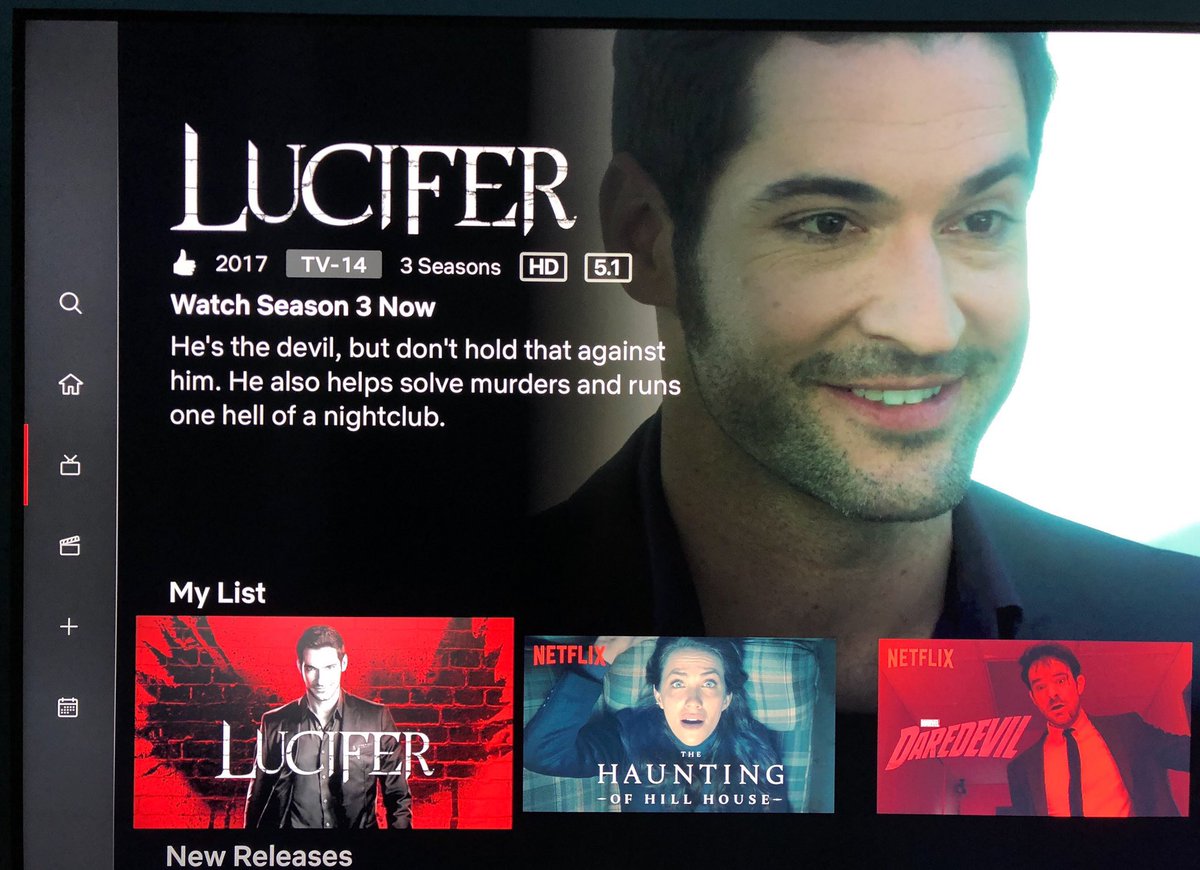 Ildymojo's tweet photo. Hey! Netflix is airing #Lucifer seasons 1-3!! Perfectly timed on the anniversary of our epic battle to #SaveLucifer. Never forget... You guys did this!!! Xoxo #LuciferOnNetflix https://t.co/hSKnSsKl6K